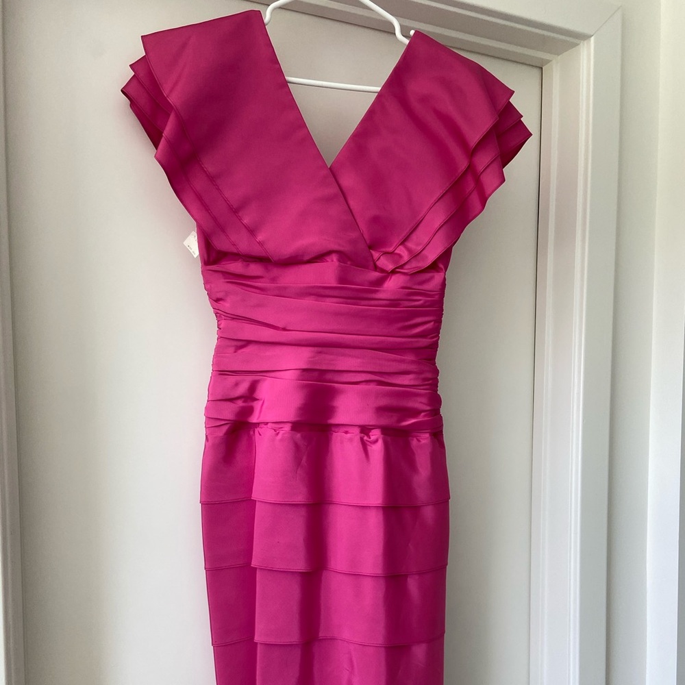 VINTAGE Evening by Pantagis Ruffle Dress